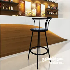  7 كرسي بار عصري للمطبخ تصميم عصري ومصنوع من معدن قوي بيعطيك لمسة جمال وفريده من نوعها