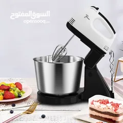  2 خلاط 7 سرعات مع جرن صغير 2 لتر