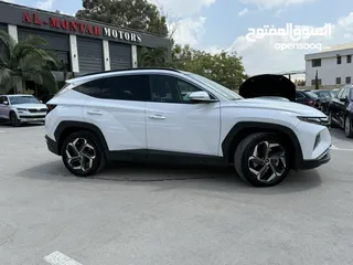  4 هونداي توسان ترخيص 2022 محرك 1600 هايبرد plug in/يقطع على الشحنه 52 كيلو متر