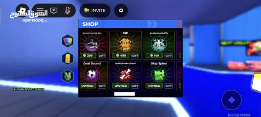  5 حساب روبلوكس ماب البيوو سكنات و بلوكس فروت للمعرقين فيها و مزبد و مايك و شات  على 600 شيكل