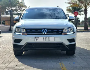  3 2018 Volkswagen Tiguan (7 Seats / 4 Cylinder 2.0 T) / New Shape / Mid Option / Well Maintained.