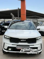  5 كيا سورينتو 2021 هايبرد فل اضافات اعلى صنف بريميوم بلس برستيج vip فحص كامل ممشى قليل