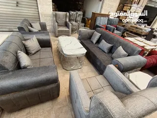  4 طقم كنب 7 مقاعد حلقات السوبر