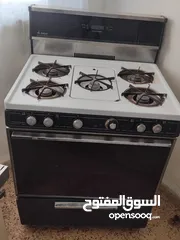  2 فرن غاز خمس عيون