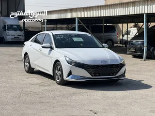  6 هيونداي افانتي بنزين 2021 وارد كوري