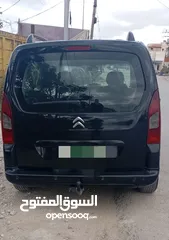  1 ستروين بيرلنجو 2014 خصوصي لون اسود جير عادي هوك خلفي فتحة سقف بانوراما ماتور 1600 بابين جانبي طولكرم
