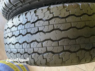 4 جوز 245/70/16 دنلوب ياباني نظيف