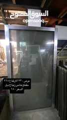  17 تشكليت شبابيك و ابواب مستعمل تسليم على المقاس