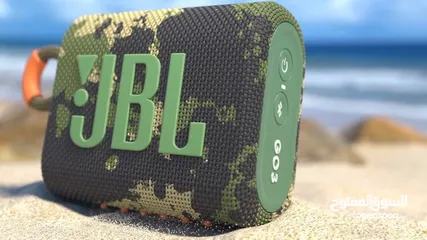  6 JBL GO 3 Camo Bluetooth Waterproof/Dustproof Speaker