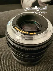  17 SIGMA LENS 50MM F/1.4 FOR CANON