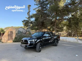  7 تويوتا هايلوكس 2021 فحص كامل فل عدا الجير للبيع