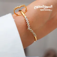  3 اطقم ذهب روسي مكفول الطقم عبارة عن سوارة وخاتم السعر 12 شامل التوصيل