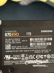  2 SSD 1TB SAMSUNG