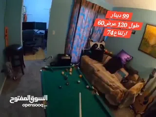  15 بلياردو بقواعد معدنية حجم 4قدم بسعر خاص وحصري