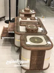  3 طقم طربيزات محلي موديل جديد صالون قعدة أمريكي، بأقل سعر في السوق