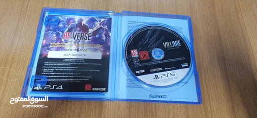  3 سيدي  resident evil village مستعمل بحالة الوكالة بسعر طري للتواصل 8493638*77 بدون النجمة