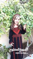  29 ملابس دشداش و عقال و غبايه و ثوب تراثي بنات اطفال   لباس جيش درك امن عام عسكري الجيش الاردني