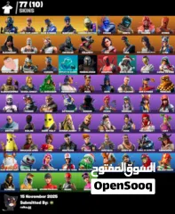  2 حساب فورت نايت ( طور الزومبي القديم )