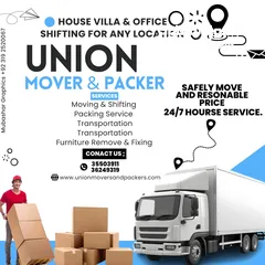  1 House shifting services furniture mover's Packer Bahrain