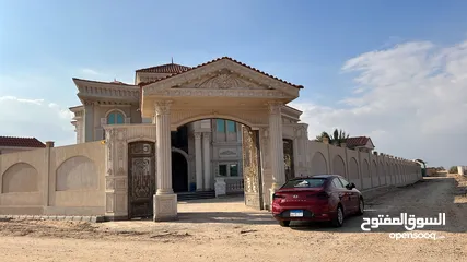  9 قصر للبيع في الريف الاوروبي طريق مصر اسكندريه الصحراوي