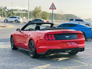  7 FORD MUSTANG ECOBOOST CONVERTIBLE 2021