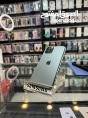  1 iPhone 11 Pro  64GB بطارية 82% الجهاز تب نضافة مش مفتوح ولا مغير فيه اي اشي