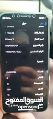  4 ايفون x نظيف جدا المساحة 64 جي بي