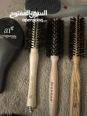  11 hair brush differnt style and ceramedx and aveeno face lotion and cleanser