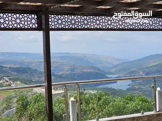  7 مزرعة اطلالة البحيرات  سد الملك طلال جرش
