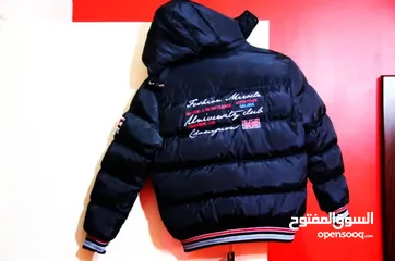  3 جاكيت ولادي شتوي مبطن بطاقية فاخر  High quality kids jacket with hat