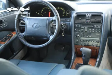  11 Lexus LS400 V8 4000CC / Model 1993 فحص كامل 7 جيد