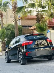  24 كيا ريو 2016 فل مع فتحه مميزه لون اسود نادر ومميز بالنضافه