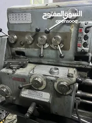  1 مخرطه الماني متر ونصف بحالة ممتازة للبيع بسعر مغري