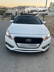  2 هونداي سوناتا فل كامل لمتد كرت ابيض 7 جيد