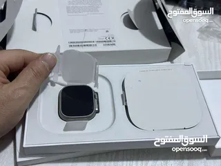  2 ساعة ابل الترا 2 بحالة الوكالة بطارية 100٪