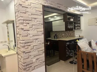  4 شقه مفروشه للايجار في الطيره قرب سريه رام الله