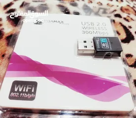  1 Wifi USB ADAPTER  ج250 بسعر ممتاز    لتوصيل الانترنت للكمبيوتر wireless