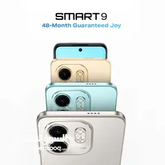  4 جديد انفنكس سمارت 9 المميز بافضل سعر///INFINIX SMART 9 (64GB) (6RAM) NEW