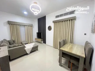  2 للإيجار الشهري أول ساكن شقة غرفة وصالة مفروشة في عجمان منطقة الجرف