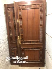  1 باب فيلا خشبي مع قاطع جانبي