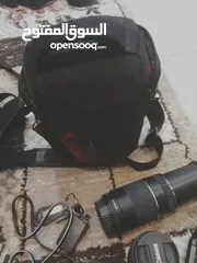  3 كامرة كانون D600 مع ملحقات وعدستين استخدام شخصي