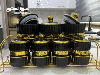  2 طقم بهارات غير مستعمل بالكرتونة