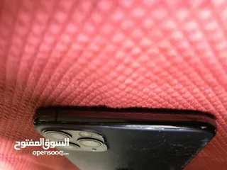  3 آيفون 11 برو ماكس غير مفتوح او مصلح  قابل لل بدل