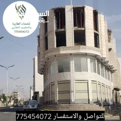  2 عماره تجاريه قيد الانشاء مسلح هردي  قمه الروعه للبيع  • ركنيه شارعين 24/16