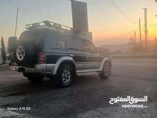  10 ميتسوبيشي باجيرو موديل 1997 نخب فحص كامل دفع رباعي السعر قابل للتفاوض