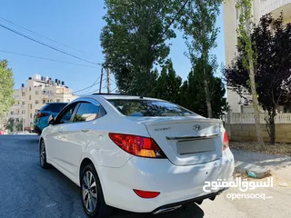  4 هونداي اكسنت  2018 ماتور 1600 جير 4 غيار فل اضافات الله يبارك لصاحب النصيب..