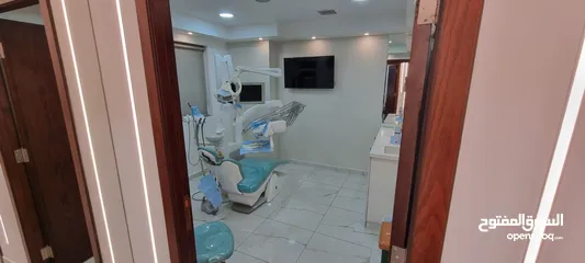  1 عيادة اسنان للايجار للضمان على دوار الواحة