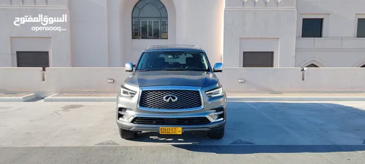  8 انفينيتي 2019 Qx80 وارد نظيف جدا