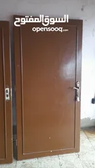  4 ابواب خشب للغرف و الحمامات