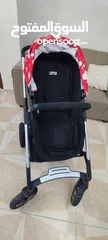  1 عربايه اطفال شبه جديده للبيع بسبب السفر